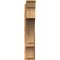 Ekena Millwork Balboa Traditional Rough Sawn Outlooker, Western Red Cedar, 8"W x 38"D x 42"H OUT08X38X42BOA01RWR - alternate 3